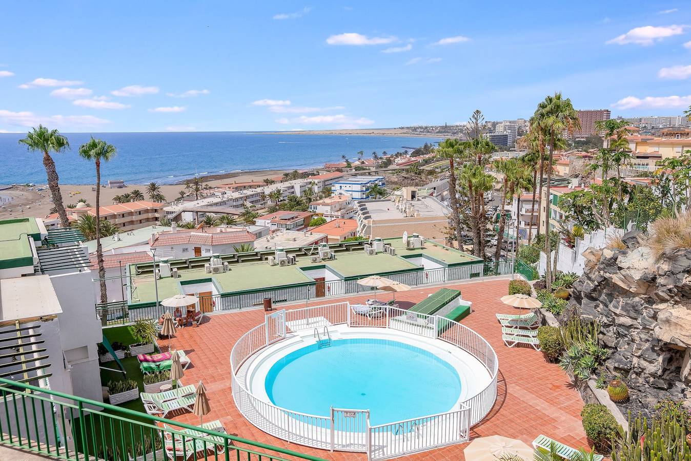 Ganze Wohnung, Ferienwohnung für 3 Personen mit Garten in San Agustin, San Bartolomé de Tirajana