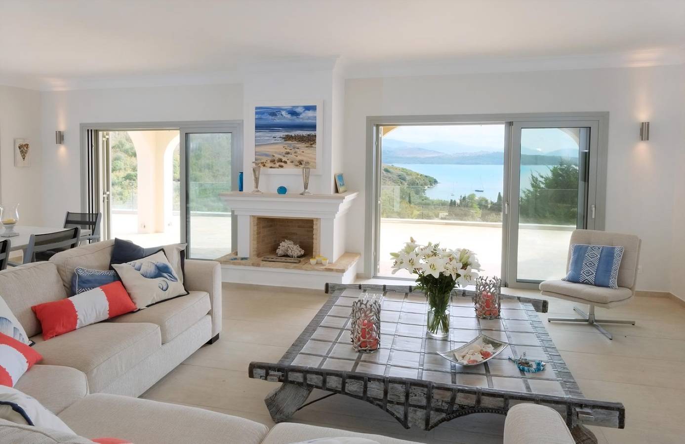 Elegant Signature Villa with Magnificent Sea Views near Agios Stephanos in Agios Stefanos (Corfu), Corfu
