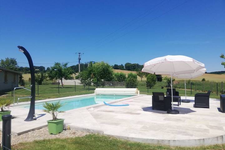 Gîte pour 3 personnes, avec jardin et piscine à Monclar - 4