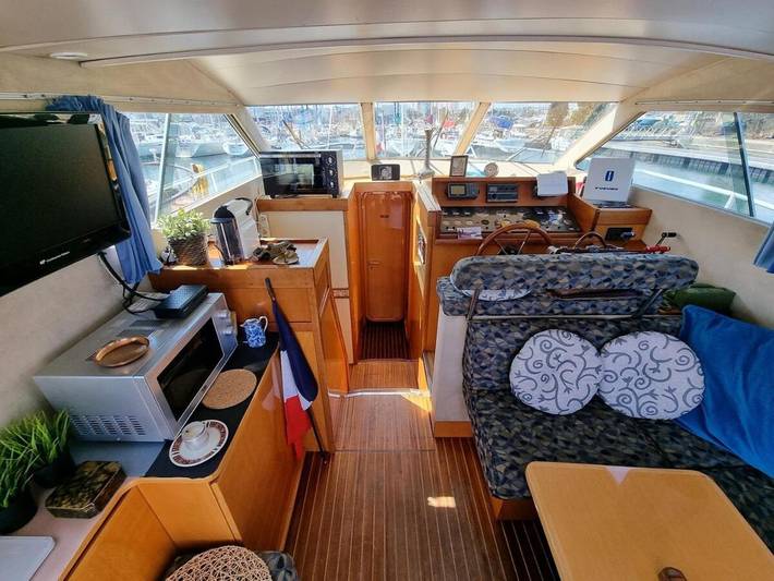 Bateau pour 4 personnes, avec vue et balcon en Normandie - 4