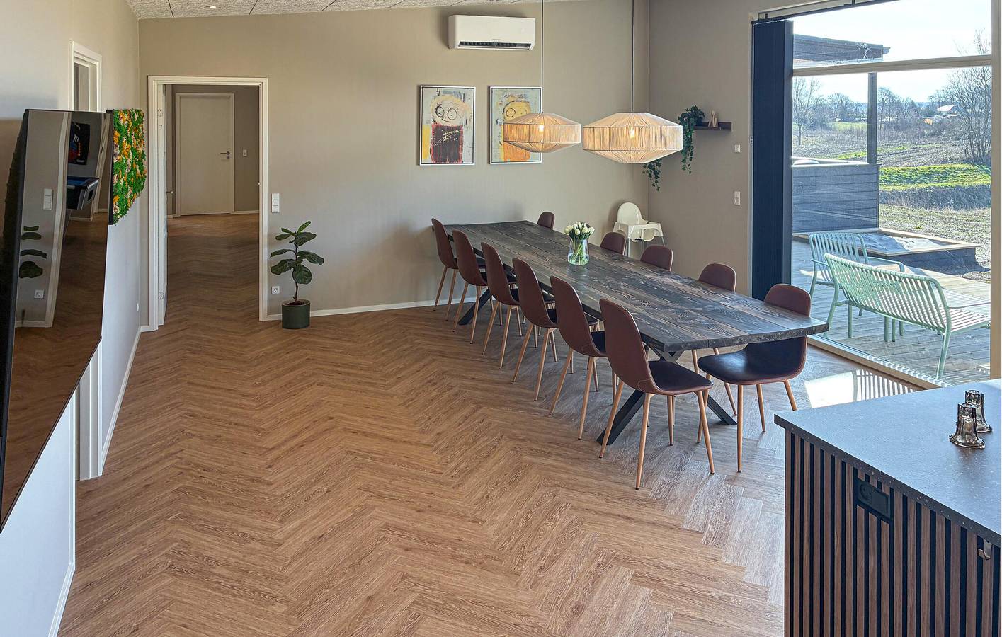 Ferienhaus für 12 Personen mit Garten in Mørkholt, Børkop