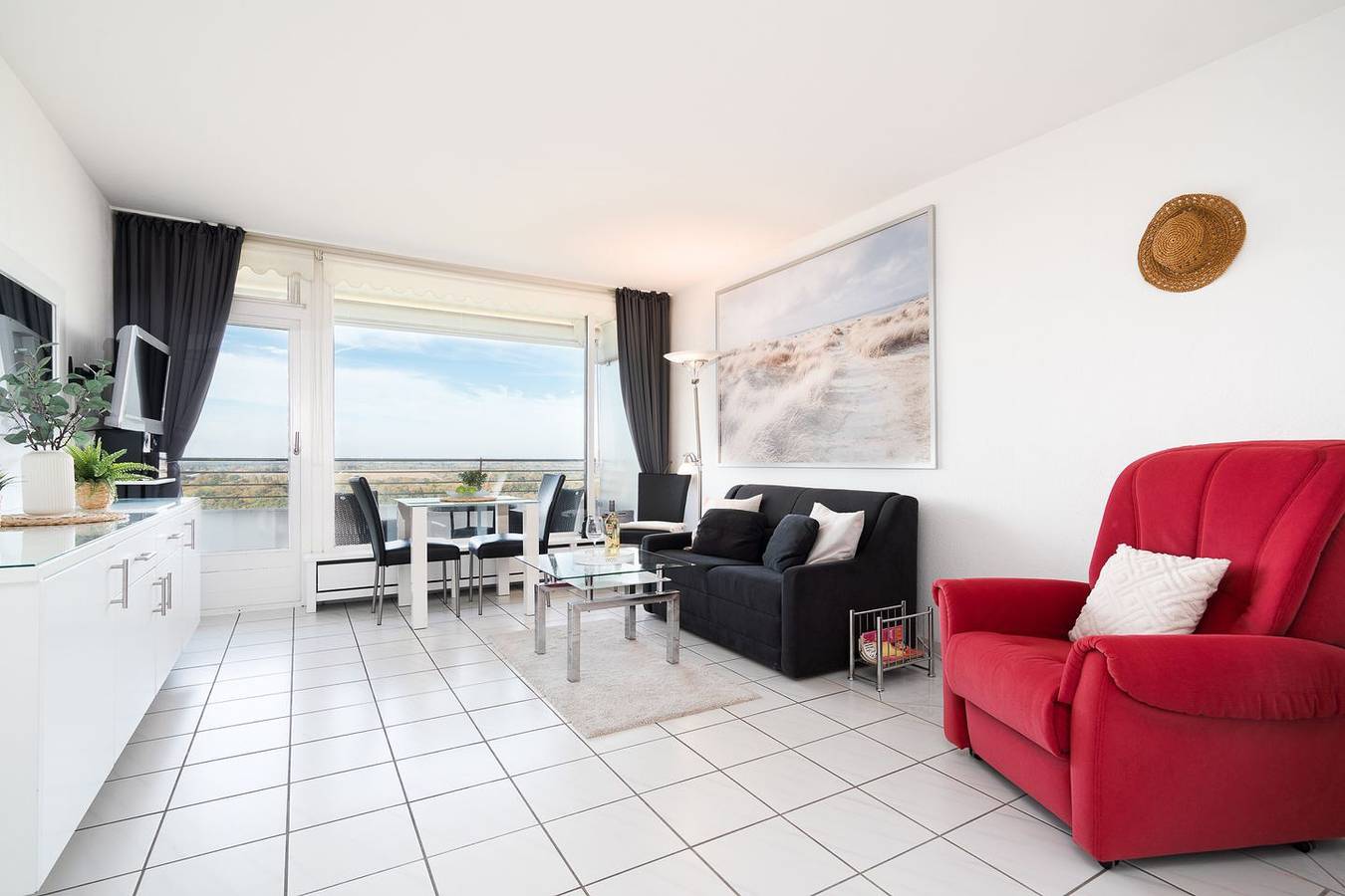 Ganze Wohnung, Romantischer Urlaub in der hellen Timmenkoje App.290 mit atemberaubenden Blick! in Timmendorfer Strand, Ostholstein