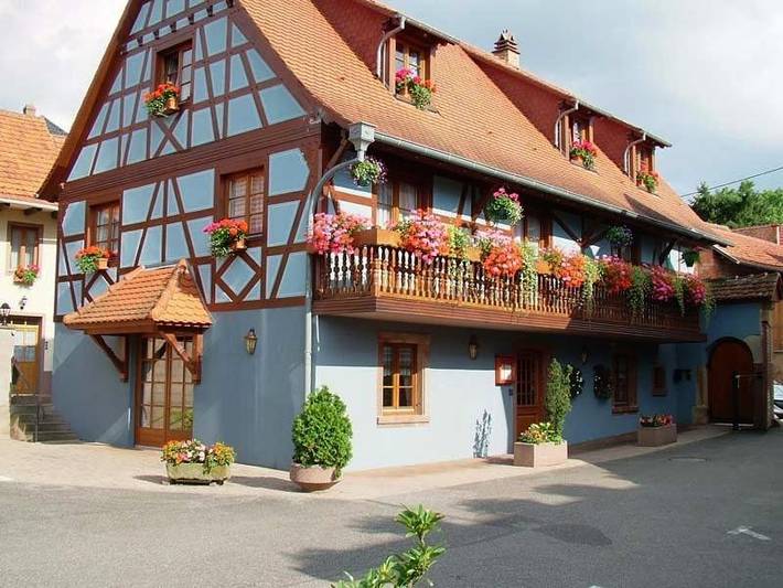 Hôtel pour 2 personnes, avec sauna ainsi que jardin et jacuzzi à Scharrachbergheim-Irmstett