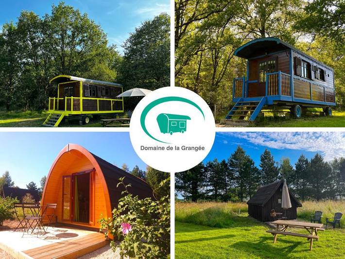 Gîte pour 3 personnes, avec Terrasse ainsi que Jardin et Vue