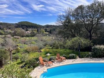 Chambre d’hôte pour 2 personnes, avec piscine et jardin dans le Var