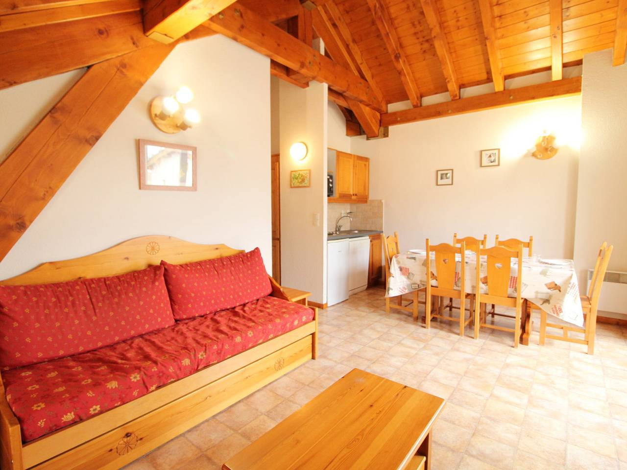 Geheel appartement, Vakantieappartement voor 6 personen met terras in Aussois, Saint-Jean-de-Maurienne regio