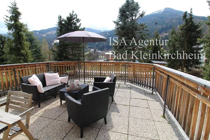 Apartament wakacyjny dla 4 osób, z ogród w Bad Kleinkirchheim