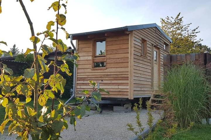 Ferienhaus für 2 Personen, mit Garten und Sauna in Mücke
