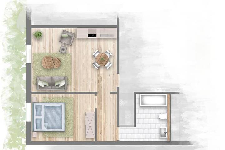 Ferienwohnung für 4 Personen - 1
