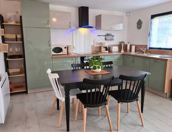 Location de vacances pour 4 personnes, avec terrasse à Hermonville