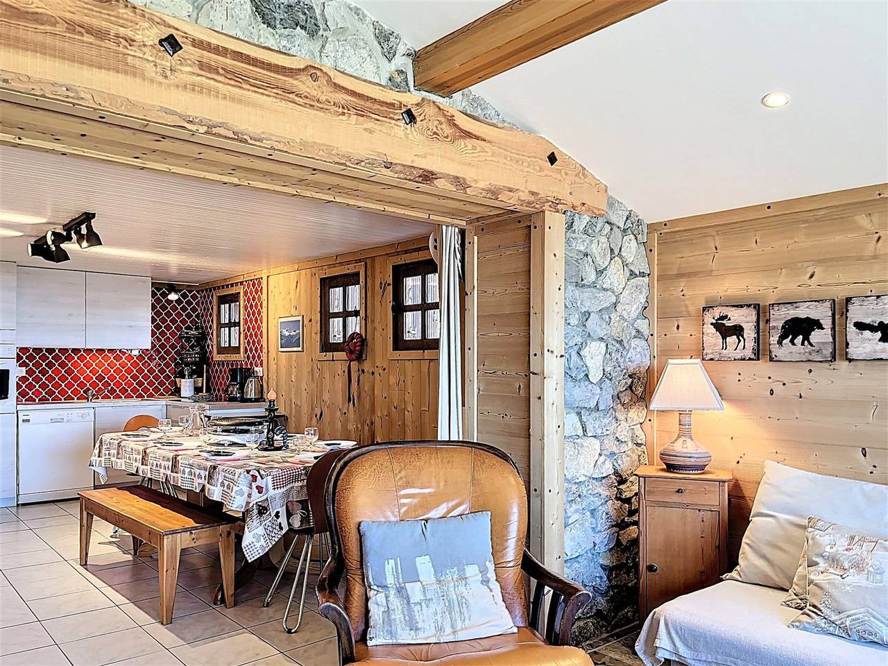 Apartamento entero, Apartamento vista panorámica - 8 pers. in La Toussuire, Fontcouverte-la Toussuire