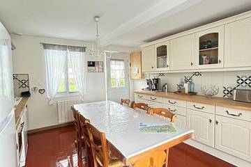 Gîte pour 6 personnes, avec terrasse dans Tocqueville-sur-Eu
