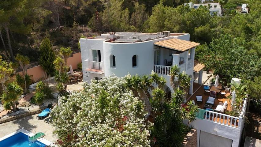 Ferienhaus für 8 Personen, mit Balkon und Garten auf Ibiza