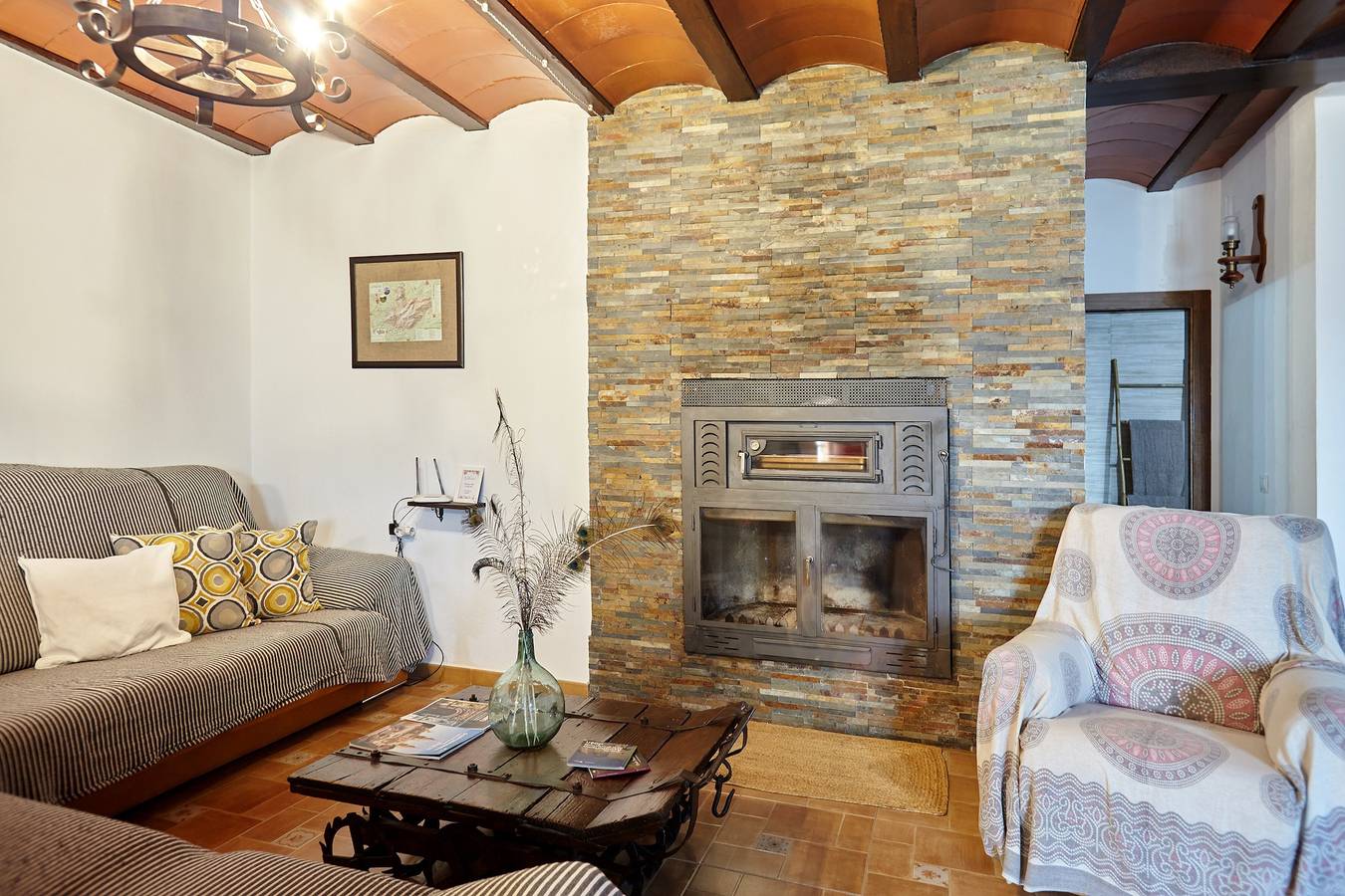 Casa rural 'La Loma Alta 1' con vistas a la montaña, Wi-Fi y aire acondicionado in Cambil, Sierras Subbéticas