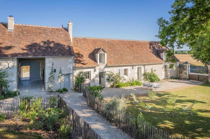 Location de vacances pour 5 personnes, avec jardin ainsi que piscine et vue à Chambourg-sur-Indre - 3
