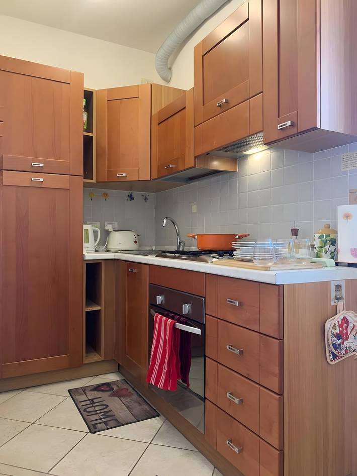 Ganze Wohnung, Apartment 'Marechiaro' mit Balkon, Wlan und Klimaanlage in Viserba, Rimini