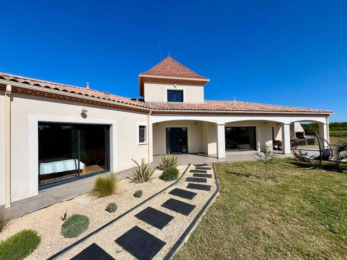 Location de vacances pour 8 personnes, avec jardin ainsi que vue et vue sur le lac à Bouglon - 4