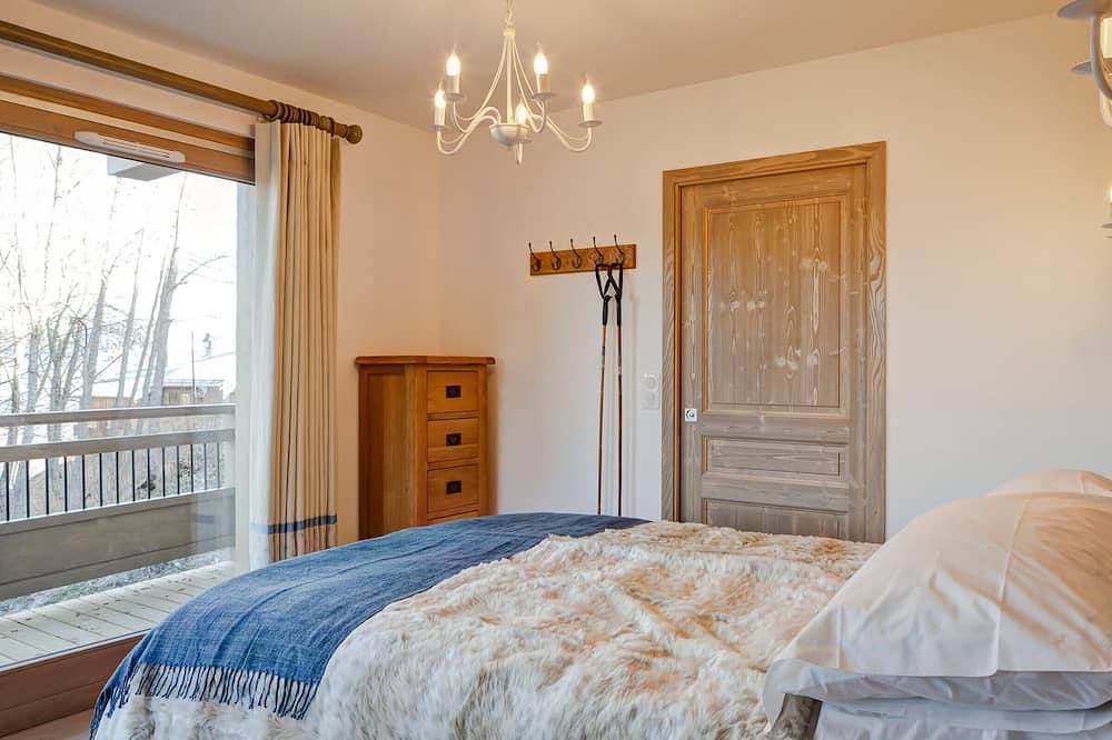 Ganze Wohnung, Apartment für 12 mit Balkon, Kamin und Wlan in La Tania in La Tania, La Perrière