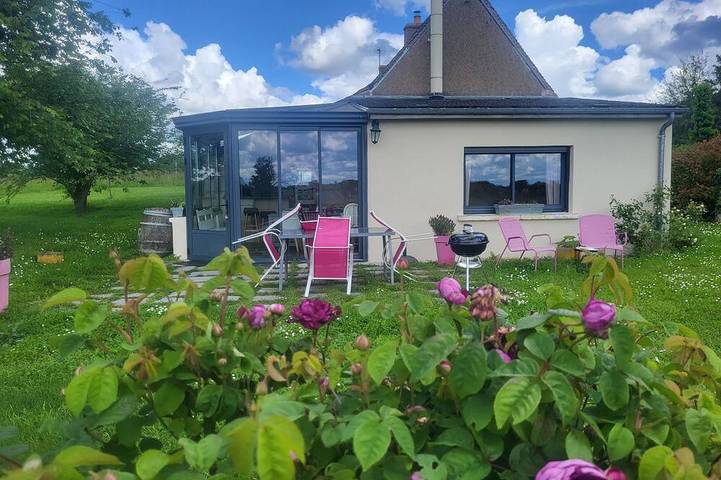 Gîte pour 4 personnes, avec Terrasse et Jardin