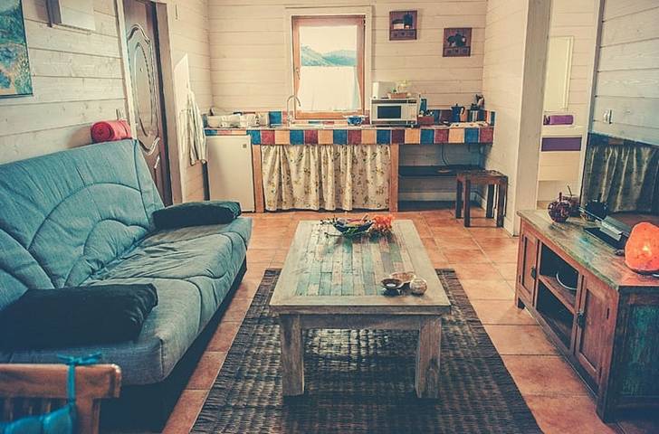 Maison de vacances pour 2 personnes, avec piscine et jardin - 1