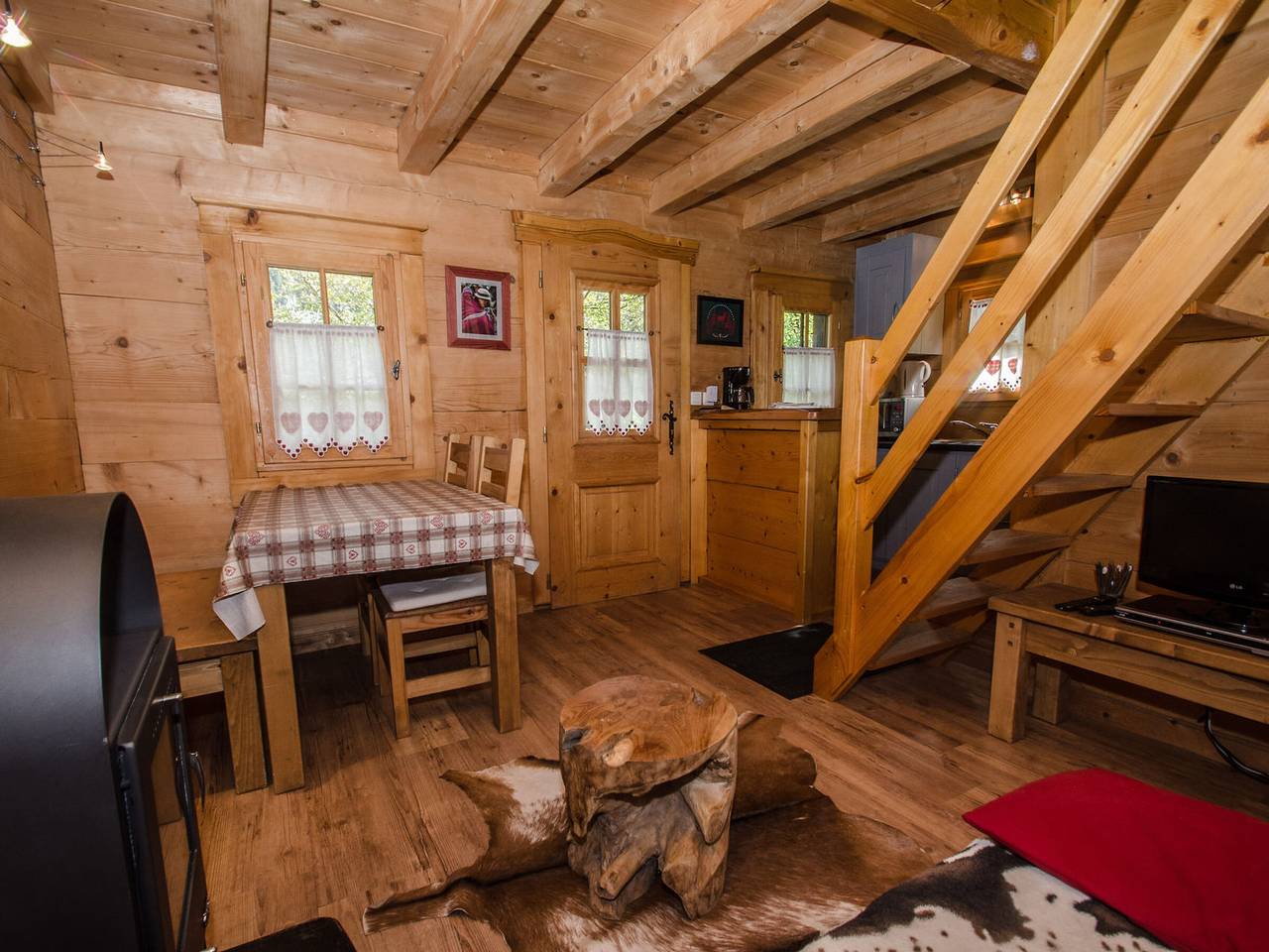 Chalet pour 3 Personnes dans Mer de Glace, Chamonix-Mont-Blanc