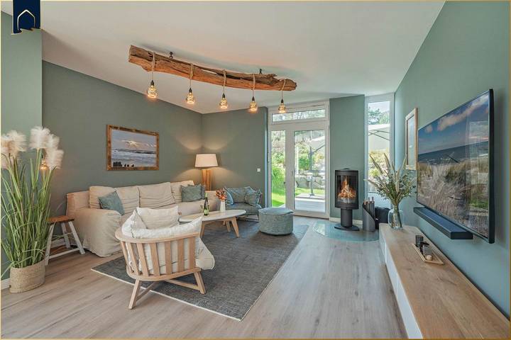 Ferienhaus für 6 Personen, mit Garten und Sauna sowie Ausblick, mit Haustier in Loddin - 2