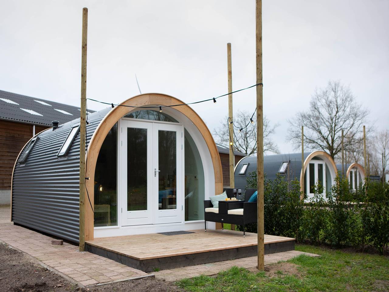 Leuke Tiny Home gelegen naast een eigen in Oirschot, Noord-Brabant