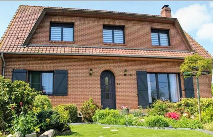 Chambre d’hôte pour 3 personnes, avec jardin et vue, animaux acceptés dans le Pas-de-Calais