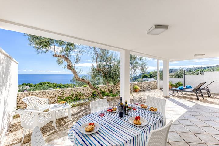 Ferienhaus für 4 Personen, mit Garten