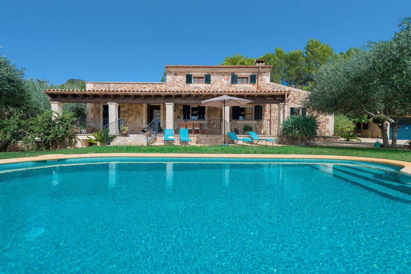 Es Cocons - Ferienhaus mit privaten Pool in Sineu. Wifi gratis in Sineu, Mallorca Inselmitte
