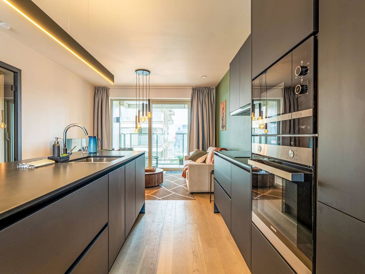 Appartement entier, O'Sea with parking & terrace in Ville d'Ostende, Oostende