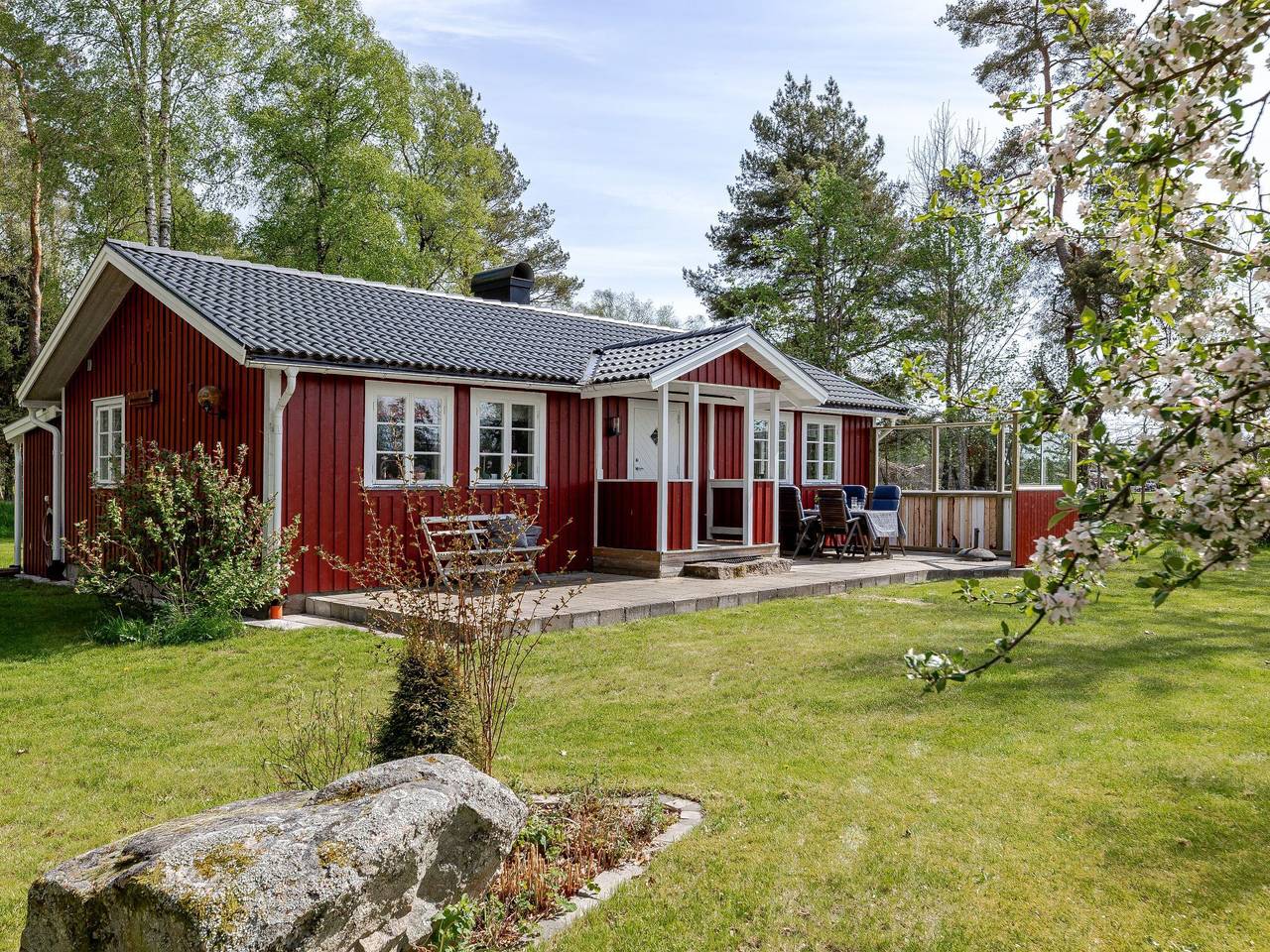 Hus för 4 Personer, med trädgård