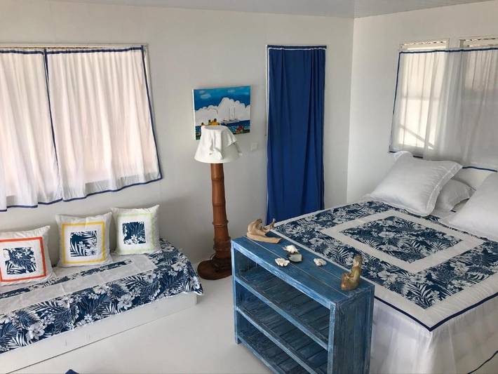 Location de vacances pour 2 personnes, avec jacuzzi et terrasse dans Tikehau - 4