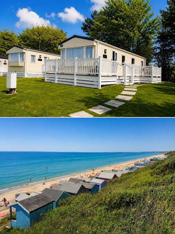 Camping for 4 people, with sauna and hot tub as well as pool and garden in Hampshire