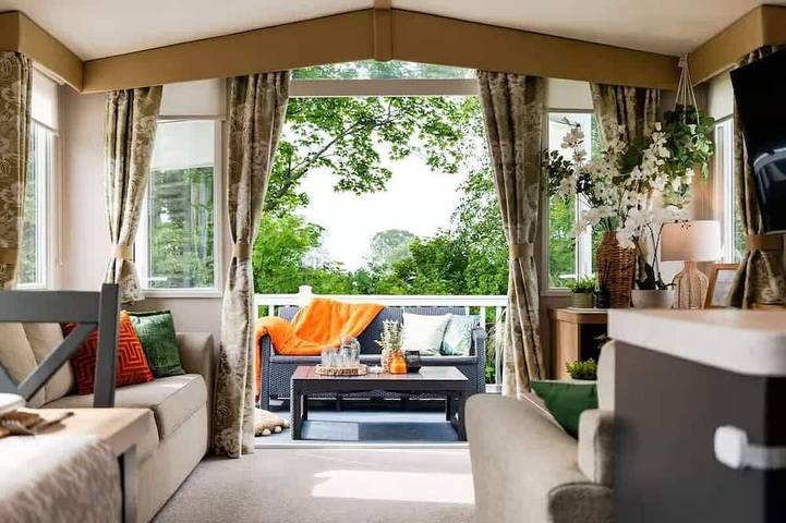 Static caravan for 8 people in East Lothian