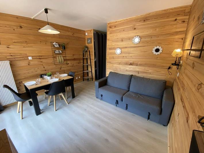 Studio entier, Studio à Superdévoluy, balcon, 4 pers, commerces proches in Saint-Étienne-en-Dévoluy, Le Dévoluy