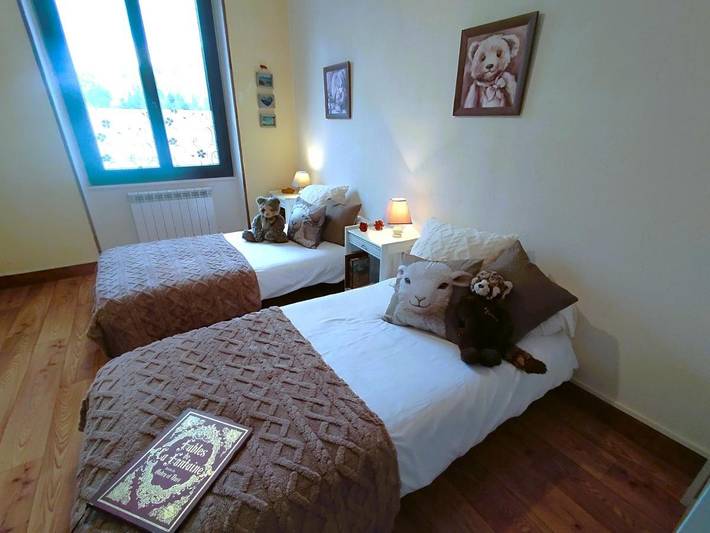 Appartement de vacances pour 4 personnes, avec Jardin et Vue