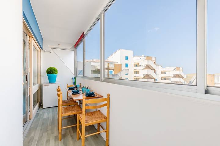 Gîte pour 4 personnes, avec Balcon dans Plage des Mouettes - 4