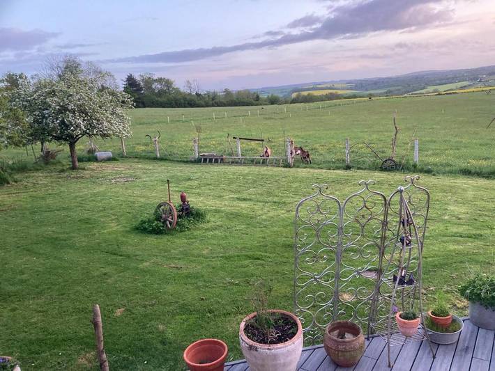 Location de vacances pour 8 personnes, avec jardin ainsi que sauna et jacuzzi à Les Moutiers-en-Cinglais - 2