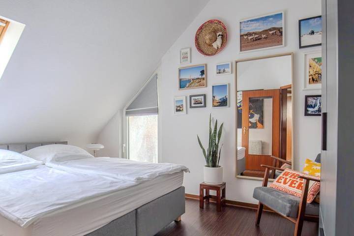 Ferienwohnung für 4 Personen, mit Garten und Ausblick in Hemsbach - 2