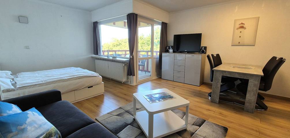 Ferienwohnung für 4 Personen, mit Balkon in Duhnen