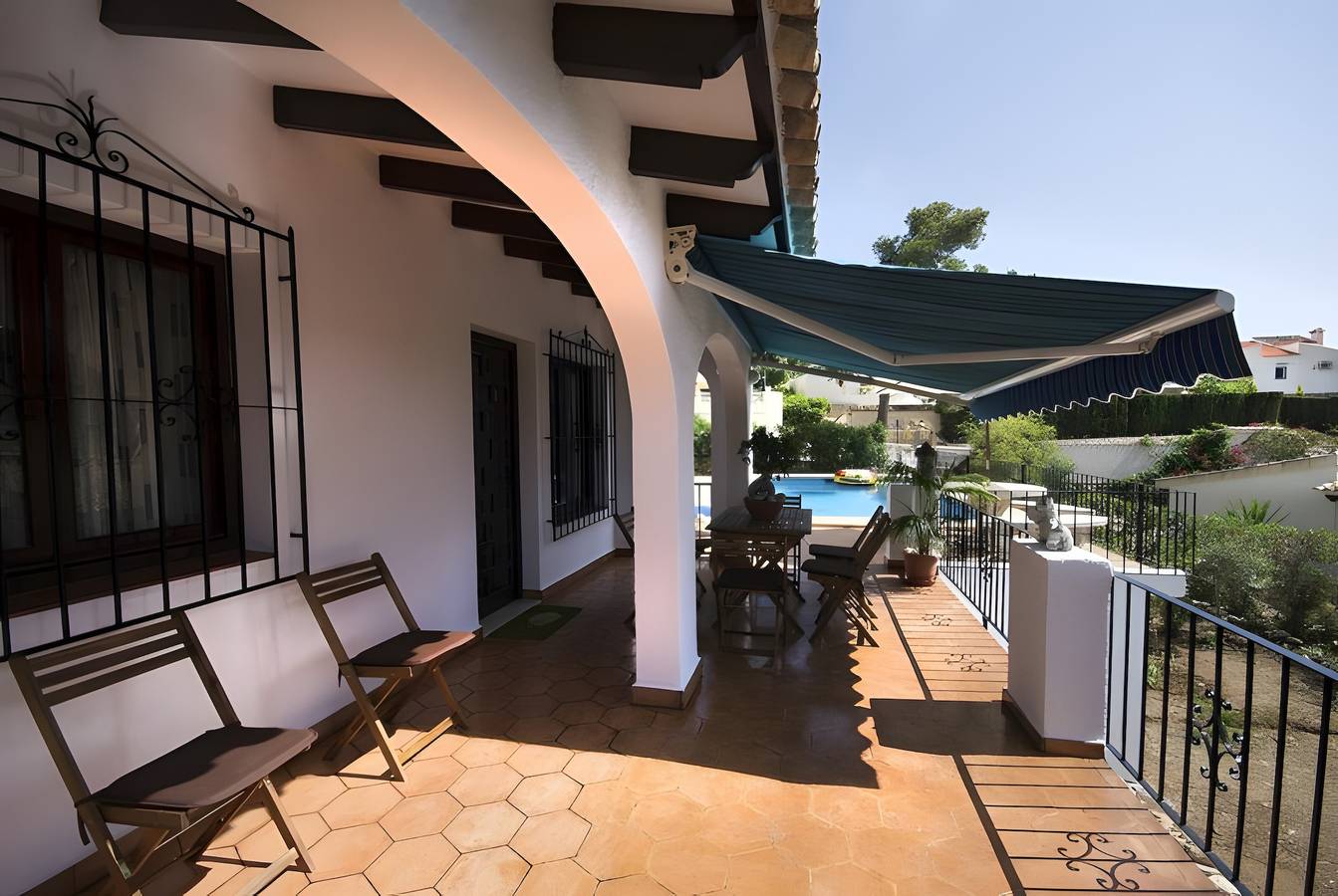 Casa vacanze 'Molino Moraira' con vista sulle montagne, Wi-Fi e aria condizionata in La Sabatera, Teulada (Spagna)