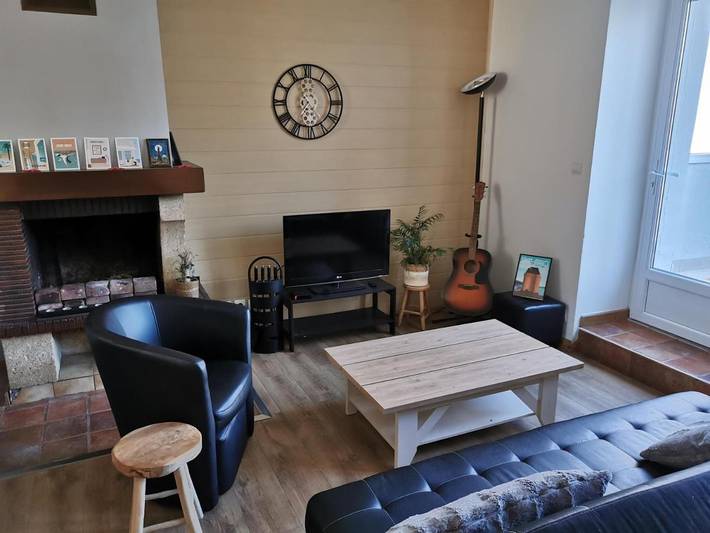 Maison de vacances pour 4 personnes, avec jardin, animaux acceptés à Saint-Méloir-des-Ondes