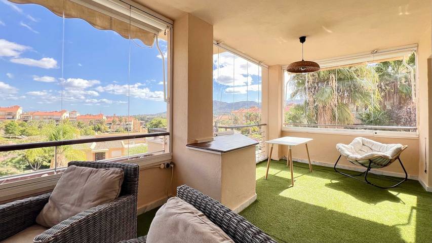 Ganze Wohnung, Ferienwohnung für 4 Personen mit Garten in Sol Andalusi, Alhaurín de la Torre