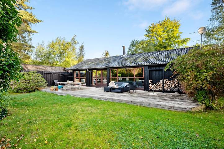 Ferienhaus für 5 Personen, mit Garten und Terrasse sowie Whirlpool in Aarhus und Umgebung