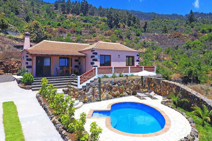 Casa rural para 4 personas, con vistas al lago además de terraza y jardín en Tijarafe - 4