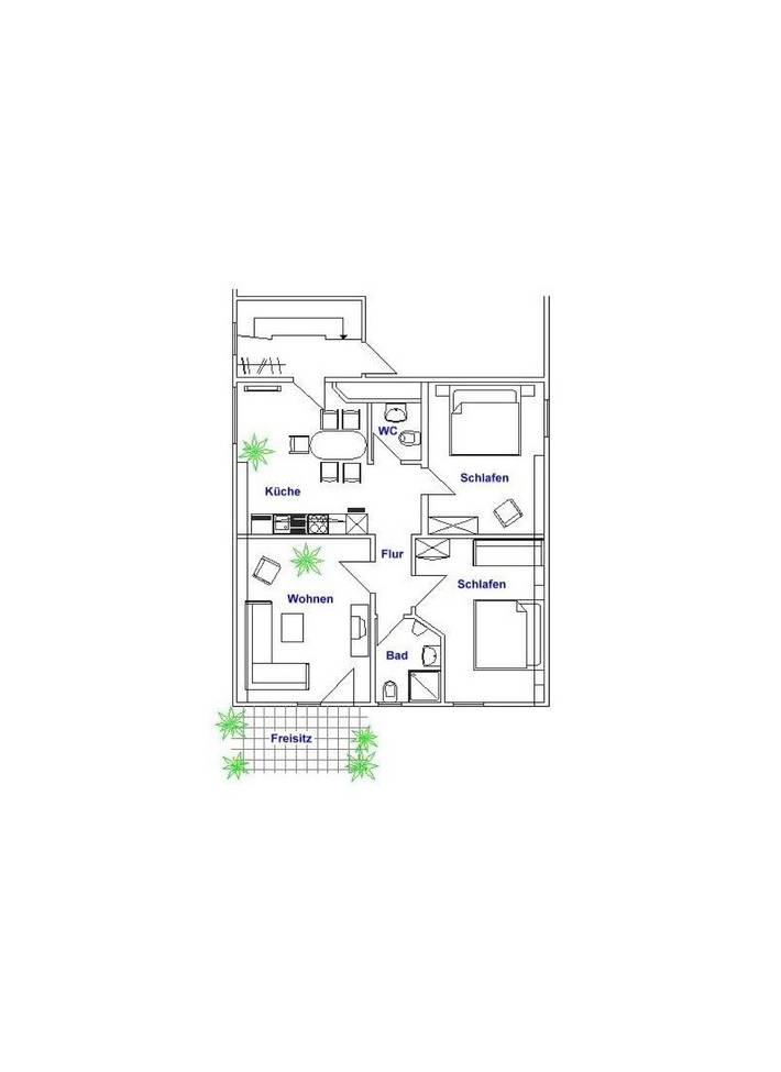 Ferienwohnung für 4 Personen, mit Sauna und Garten, mit Haustier in Wolfach - 2