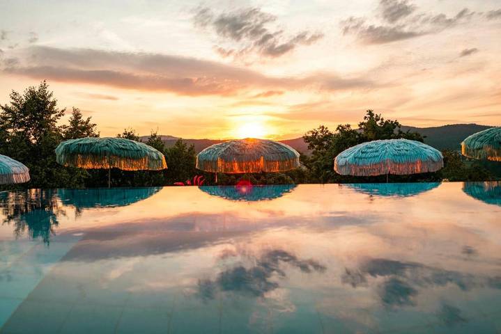 Hotel für 2 Personen, mit Sauna und Ausblick sowie Pool und Garten, mit Haustier in Grafenwiesen - 3