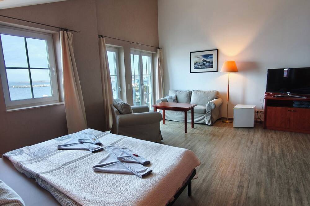 Pension Hafenblick - Zimmer mit Balkon Hafenblick in Barth, Vorpommern-Rügen
