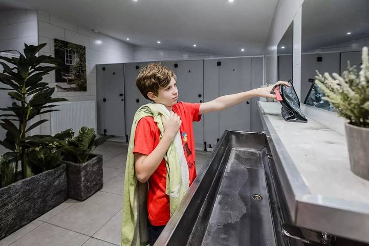 Chalet für 6 Personen, mit Terrasse und Pool sowie Ausblick in Flandern - 2